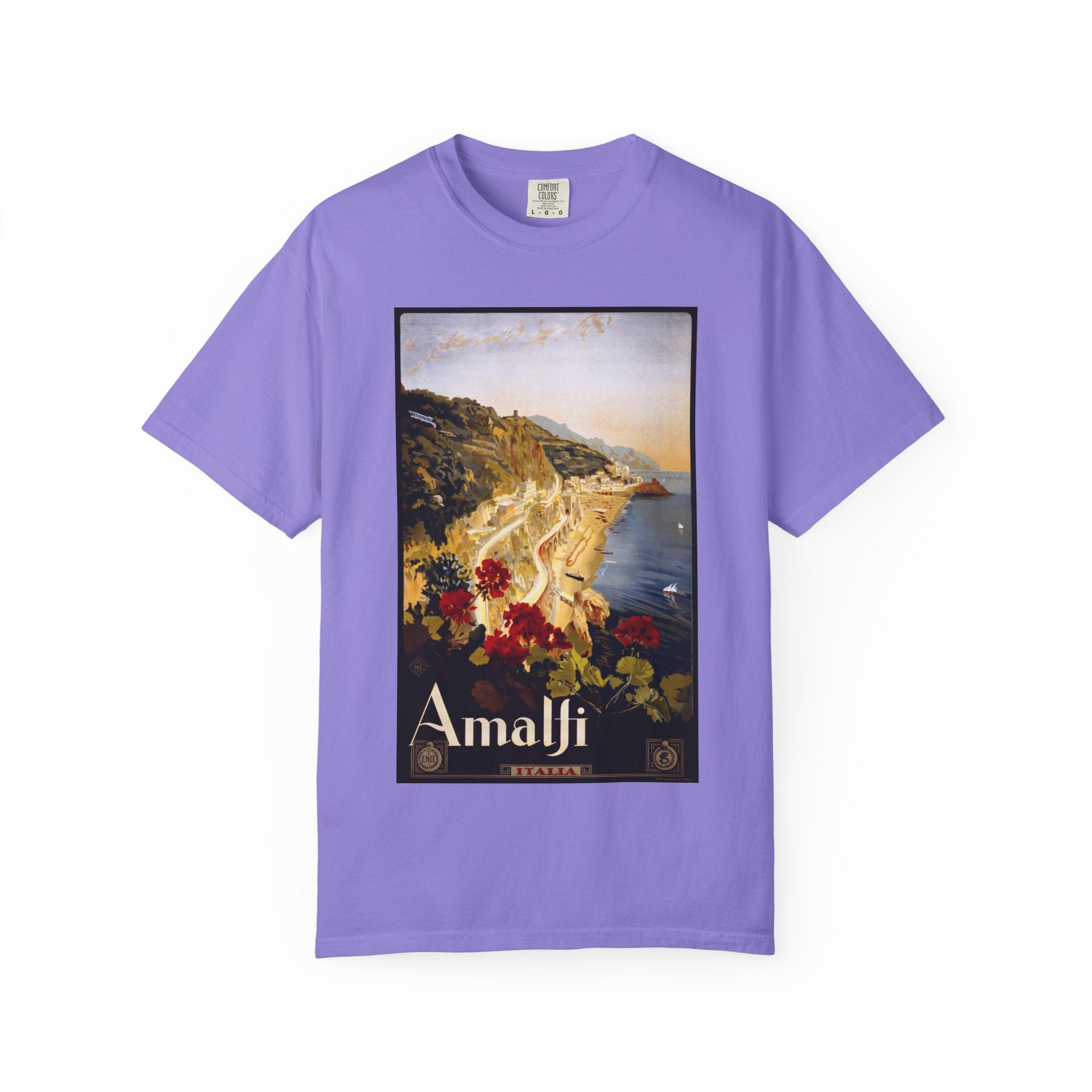 Amalfi Vintage Poster T-Shirt