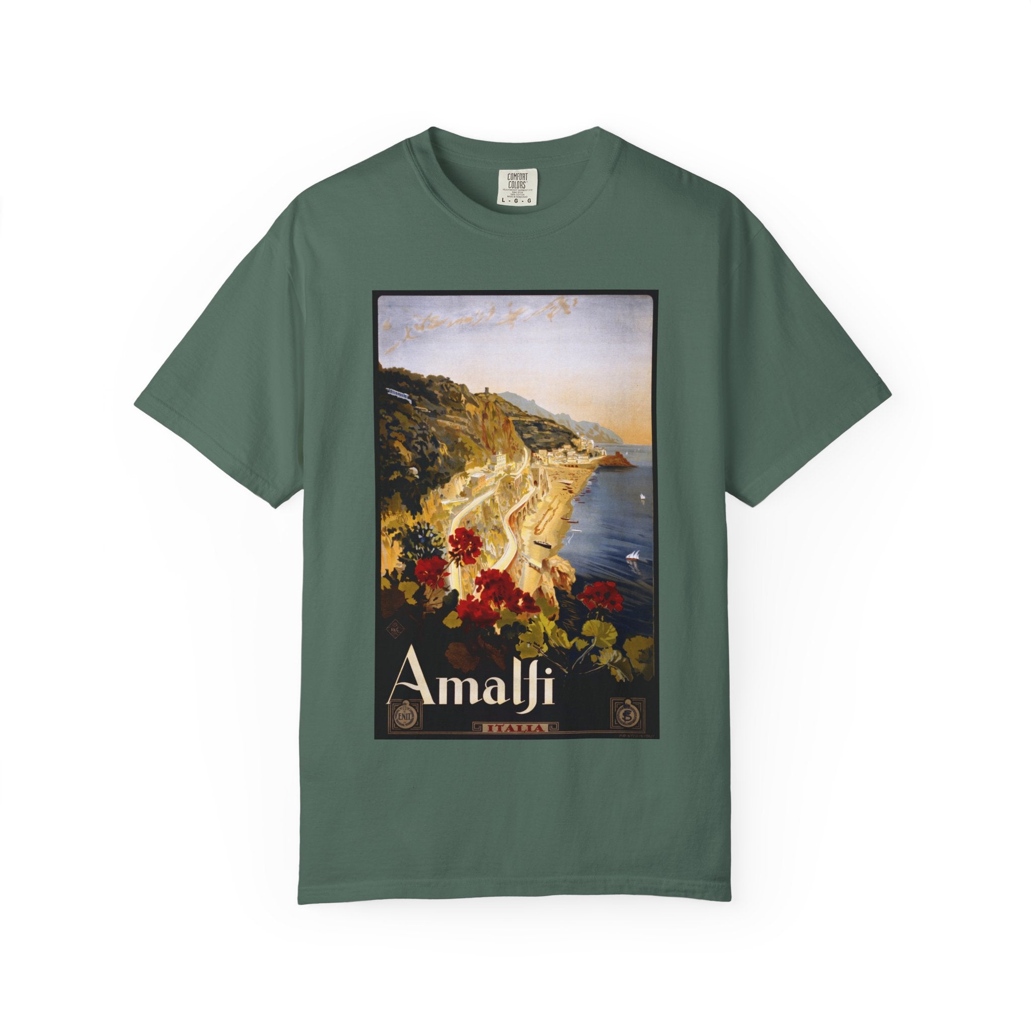 Amalfi Vintage Poster T-Shirt