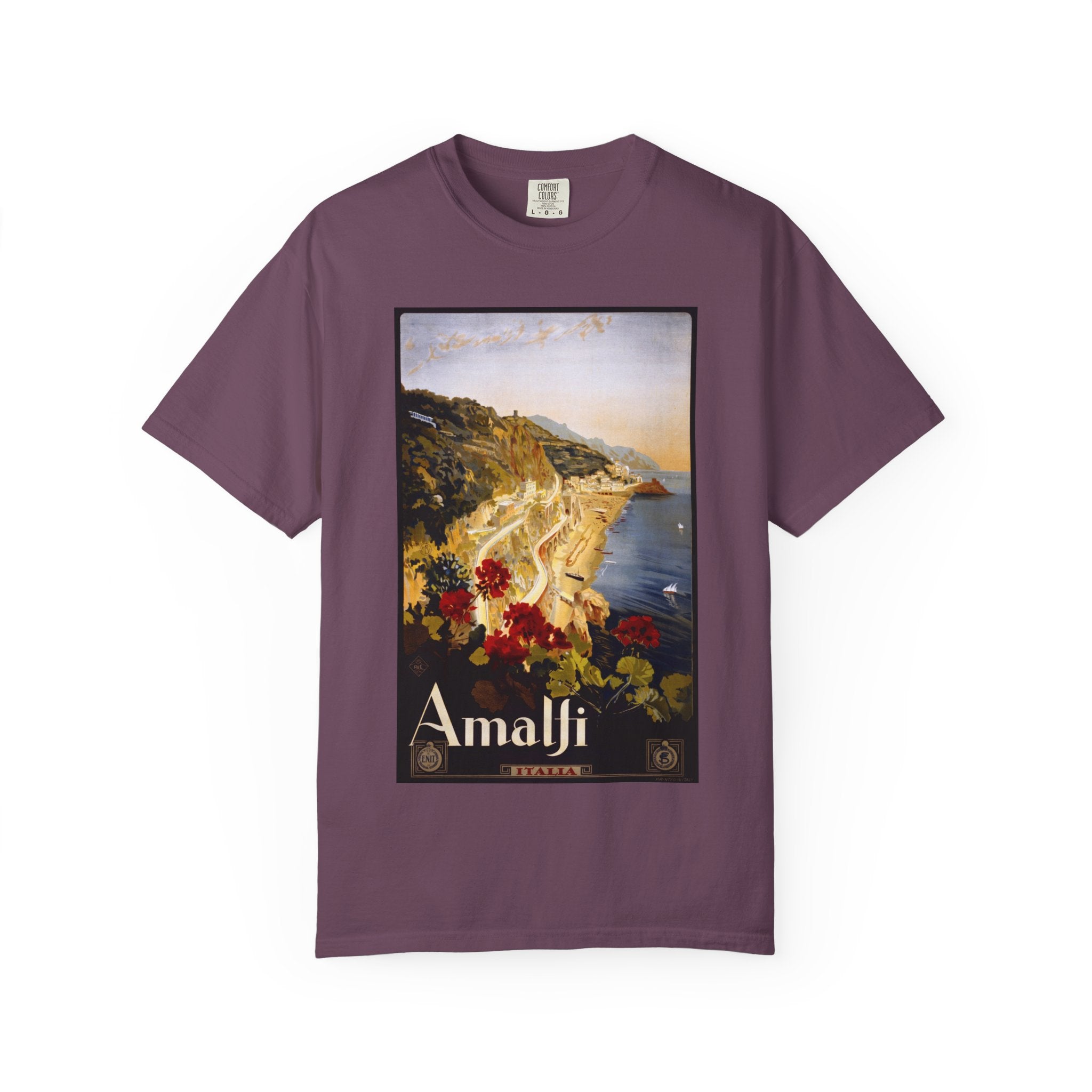 Amalfi Vintage Poster T-Shirt