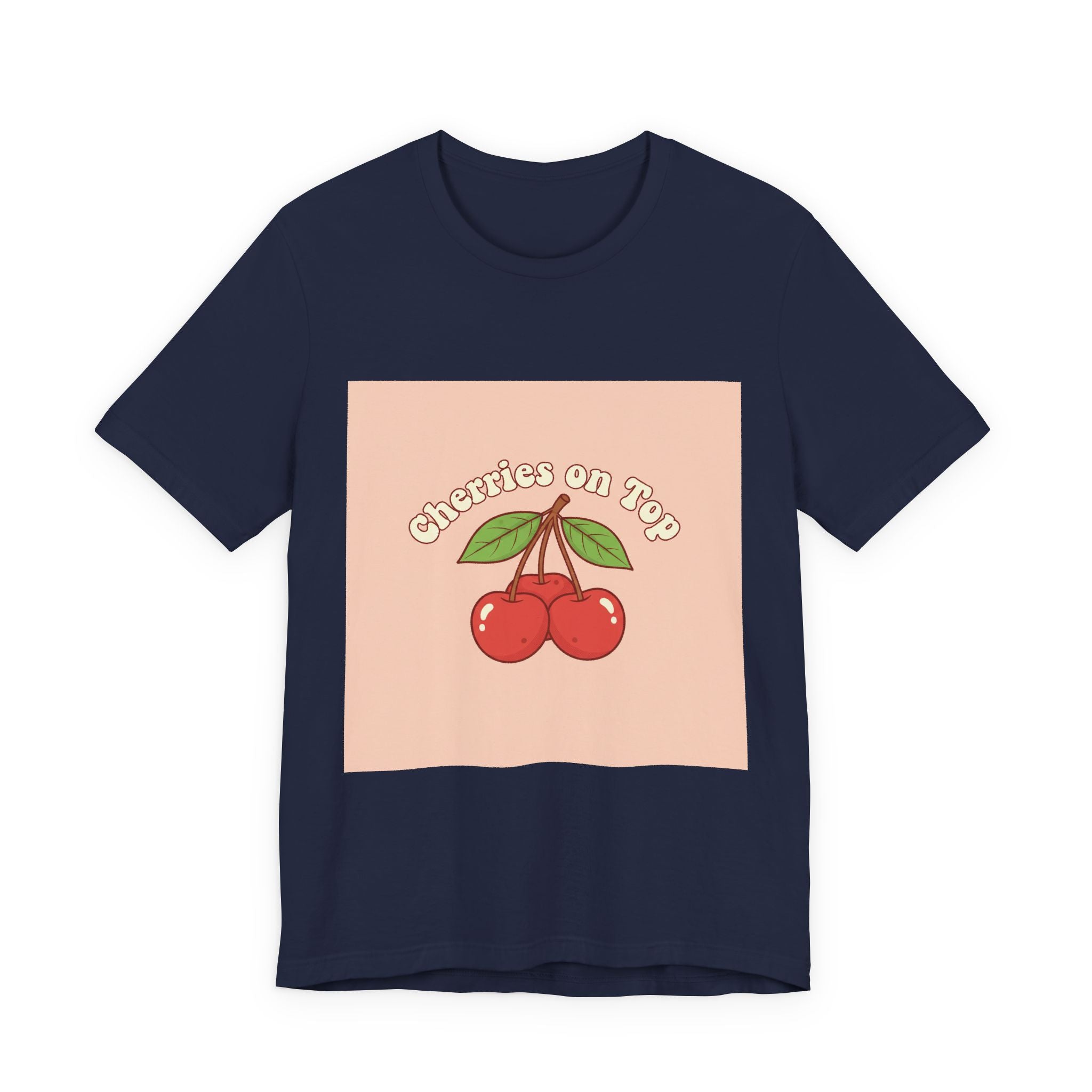 Cherry Graphic Tee | Retro Kawaii Fruit Design