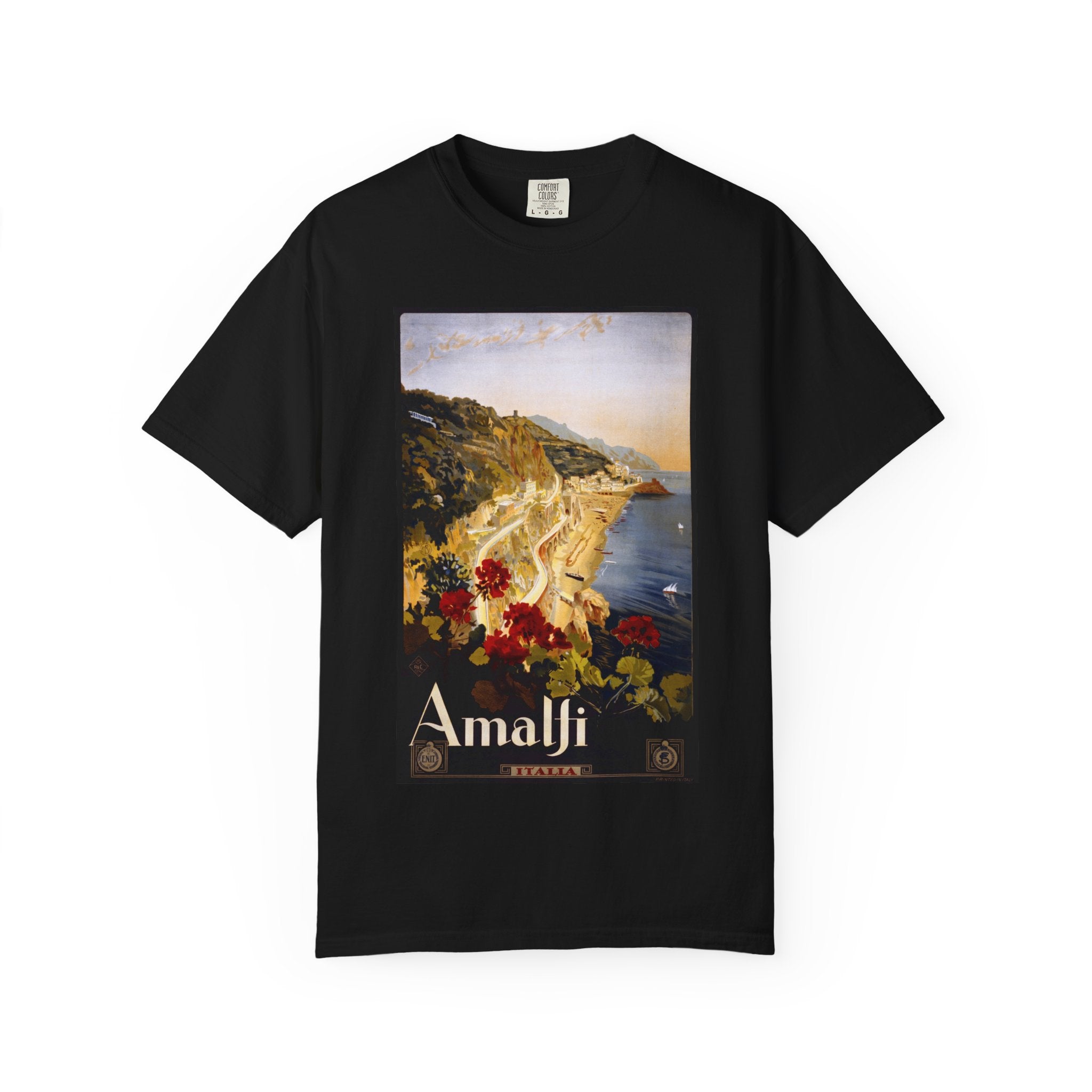 Amalfi Vintage Poster T-Shirt