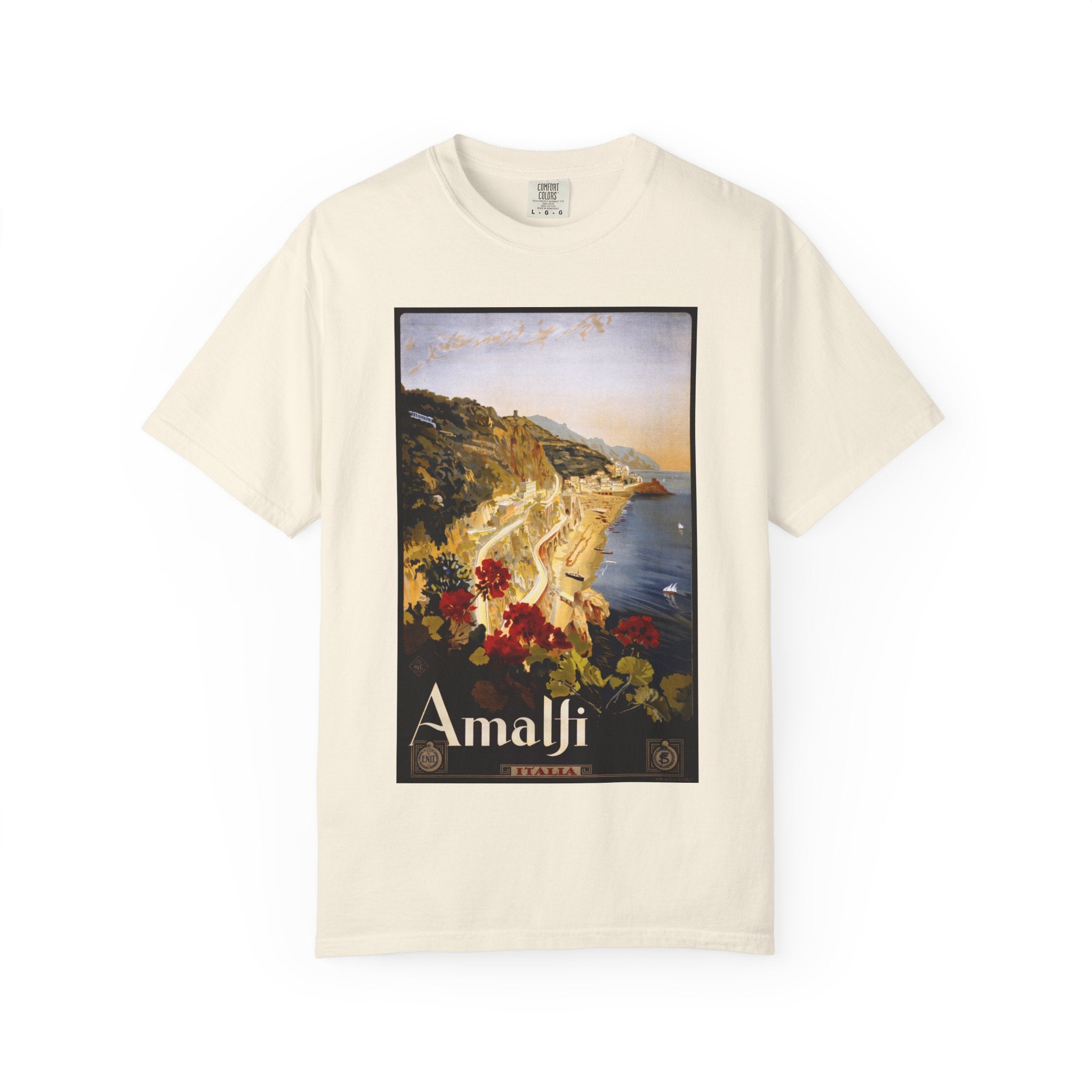 Amalfi Vintage Poster T-Shirt