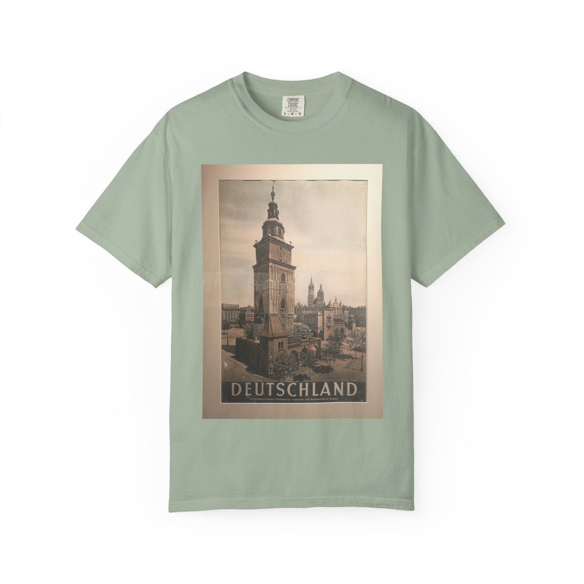 Deutschland Vintage Poster T-Shirt