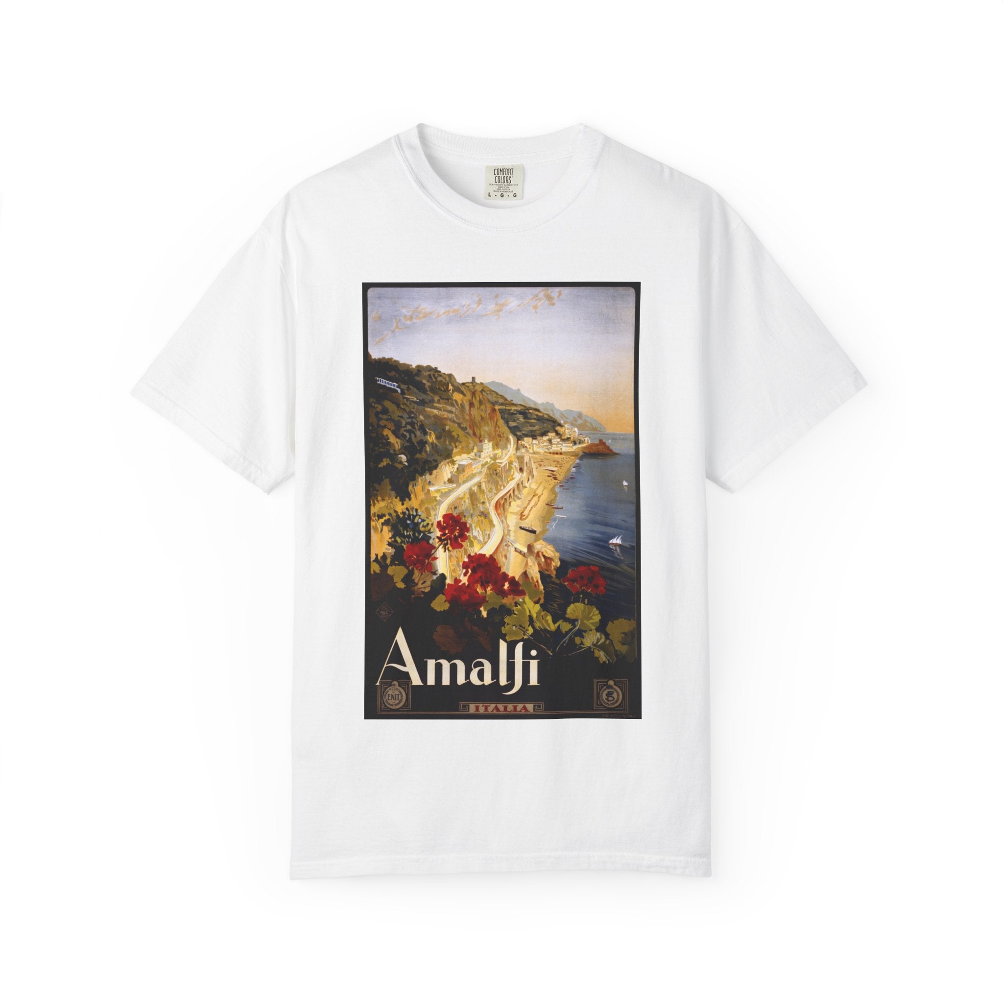 Amalfi Vintage Poster T-Shirt