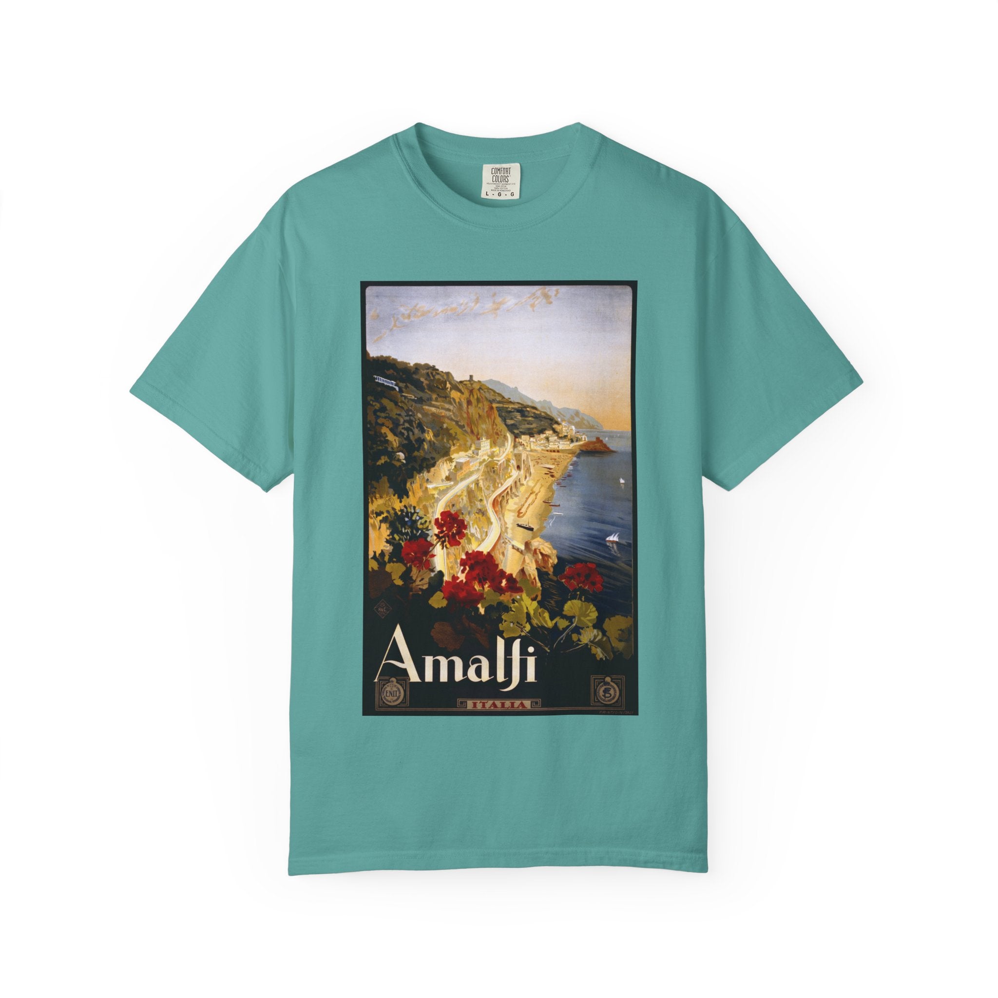 Amalfi Vintage Poster T-Shirt